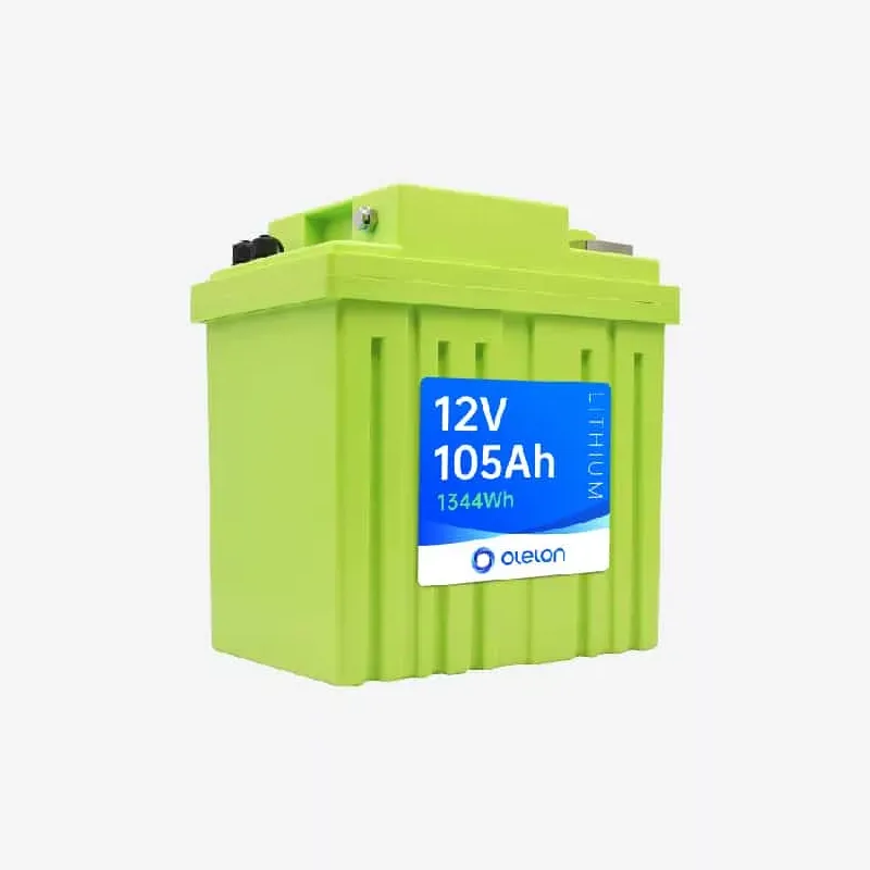 12V 105Ah modulinis LiFePO4 akumuliatorius